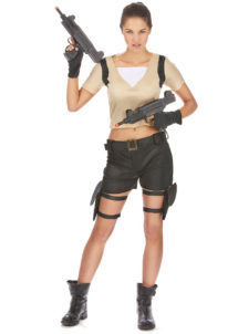 lara croft, déguisement lara croft adulte, déguisement laracroft femme, déguisement lara croft pour femme