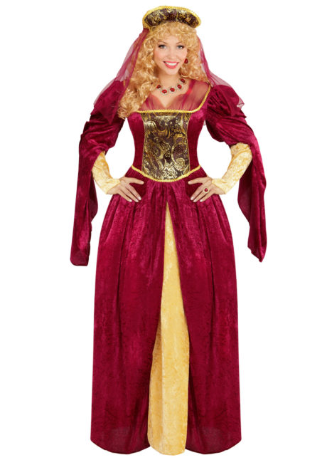 déguisement médiéval femme, déguisement robe médiévale, costume princesse, Déguisement de Princesse Médiévale, Royal Queen
