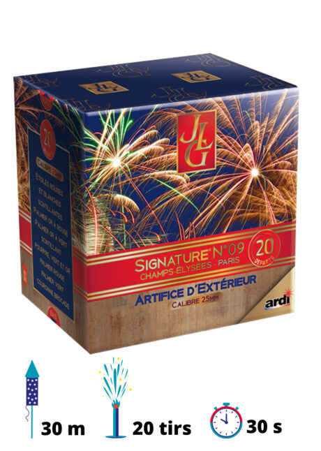 feux d'artifice compact, acheter feux d'artifice paris, feux d'artifices compacts, feux d'artifices ardi, feux d'artifice pas cher, feux d'artifices pour particuliers, feu d'artifice champs Elysées, Feu d’Artifice Compact, JLG, Signature 09