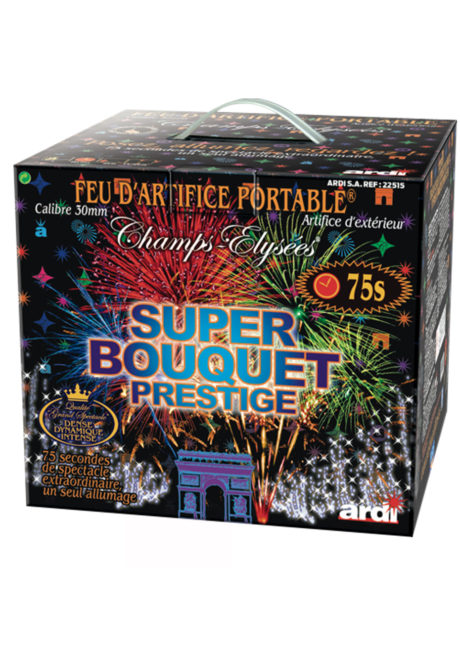 feux d'artifices, feux d'artifice automatiques, achat feux d'artifice paris, feux d'artifices compacts, feux d'artifices pyragric, acheter des feux d'artifice à paris, feux d'artifice pour mariage, Feu d’Artifice Automatique, 1 mn 15, Super Bouquet Prestige