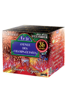 22506LPF - FEU D'ARTIFICE AUTOMATIQUE PORTABLE CHAMPS-ÉLYSÉES 6mn ARDI