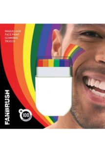 maquillage arc en ciel, maquillage gay pride, maquillage gaypride, maquillage LGBT, maquillage marche des fiertés, accessoire arc en ciel,