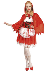 déguisement halloween femme, costume halloween femme, déguisement chaperon rouge halloween femme, déguisement chaperon rouge halloween, Déguisement Chaperon Rouge Zombie
