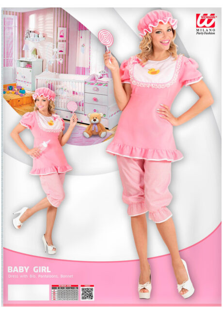 déguisement de bébé pour femme, déguisement bébé adulte, déguisement humour, costume bébé femme, costume bébé pour adulte, déguisement de bébé, Déguisement de Bébé, Baby Girl Rose