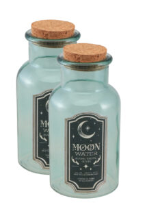flacon Halloween en verre, fiole Halloween en verre, bouteille Halloween en verre