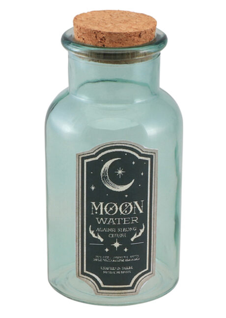flacon Halloween en verre, fiole Halloween en verre, bouteille Halloween en verre, Bouteille Flacon Eau de Lune, en Verre