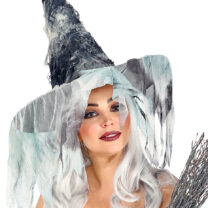 chapeau de sorcière zombie, chapeau sorcière halloween