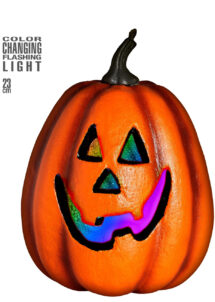 citrouille lumineuse, décoration citrouille halloween, citrouille led, Citrouille Lumineuse à LED, 23 cm