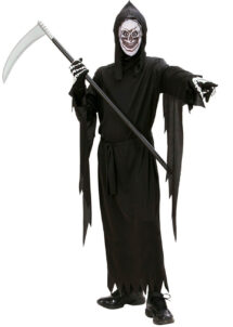 déguisement fossoyeur, déguisement gris retaper halloween, déguisement halloween enfant, Déguisement de Grim Reaper, Garçon