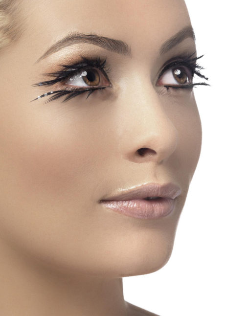 faux cils halloween, faux cils pour femme, faux cils déguisement, faux cils hauts et bas, faux cils qualité, Faux Cils Noirs, Hauts et Bas