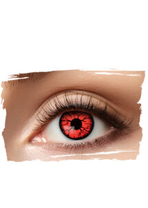 lentilles rouges, lentilles metatron, lentilles halloween