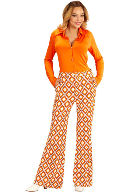 PANTALON-DISCO-FEMME-0914, Pantalon Disco Groovy Femme, Rhombus