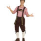 déguisement bavarois homme, costume bavarois homme, déguisement tyrolien homme, costume tyrolien homme, salopette bavaroise déguisement, déguisement homme, déguisement fête de la bière, déguisement oktoberferst Déguisement Bavarois, Salopette Marron