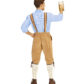 déguisement bavarois homme, costume bavarois homme, déguisement tyrolien homme, costume tyrolien homme, salopette bavaroise déguisement, déguisement homme, déguisement fête de la bière, déguisement oktoberferst Déguisement Bavarois, Salopette Crème