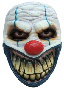 masque de clown effrayant, masque clown halloween, masque clown tueur, masque clown latex halloween, masque de clown, Masque de Clown des Ténèbres, Halloween