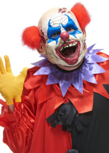 masque de clown effrayant, masque clown halloween, masque clown tueur, masque clown latex halloween, masque de clown, Masque de Clown des Ténèbres, Halloween