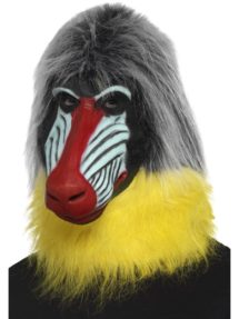 masque de babouin, masque de rafiki, masque de singe rafiki, masque de singe, masque de babouins