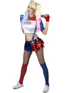 déguisement harley quinn, déguisement arlequinne, déguisement halloween femme, déguisement cinéma femme, déguisement harleyquinn