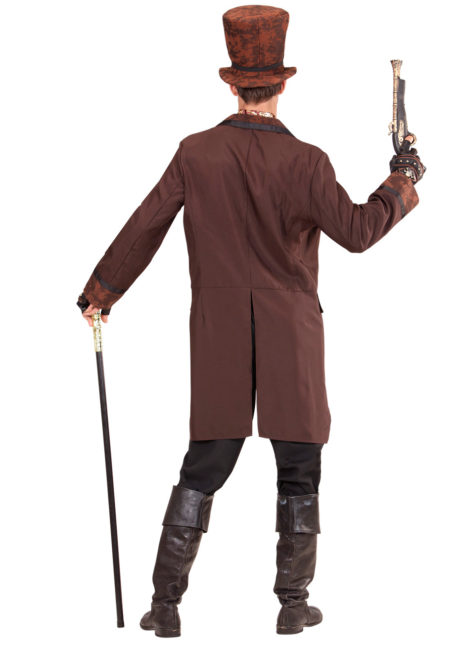 déguisement steampunk pour homme, costume steampunk homme, déguisement steampunk homme, Déguisement Steampunk, Veste Marron