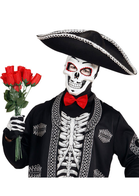 Masque Crâne Mexicain Jour Des Morts - Matériau EVA - Pour Halloween, Fête Costumée, Carnaval