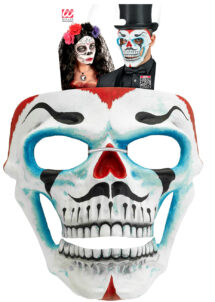 masque jour des morts, masque mexicain Halloween