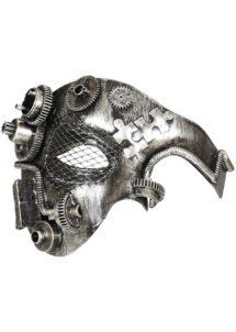 masque steampunk, accessoire steampunk, steampunk halloween, masque steampunk, loup steampunk