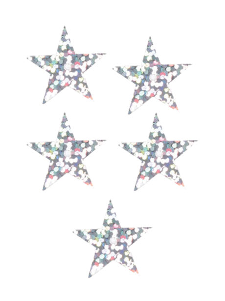 décorations de noël, décos de noël, décorations de réveillon, confettis de table, confettis étoiles, Confettis de Table, Etoiles Hologramme Argent
