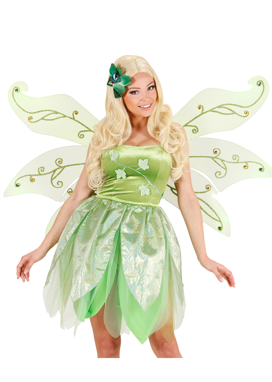 Costume Ailes De Fée Avec Couronne Et Baguette - Enfant Et Adulte, Pour Halloween, Anniversaire, Cosplay