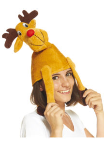 chapeau de renne, accessoire de renne, chapeaux animaux, chapeaux humour, chapeaux de noël, chapeaux d'animaux, Chapeau de Renne