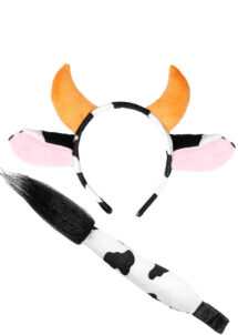 serre tete cornes de vache, Kit de Vache, Cornes et Queue