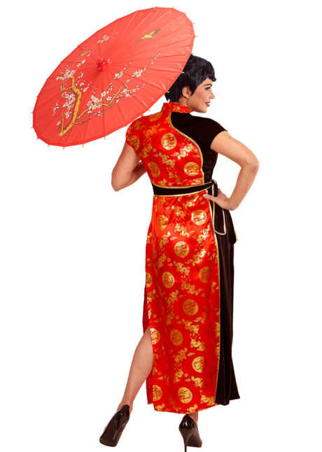 déguisement de chinoise, déguisement asie, déguisement asiatique, déguisement de japonaise,, Déguisement de Chinoise, Robe Satin