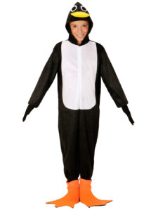 déguisement de pingouin enfant, costume de pingouin enfant, déguisements animaux pour enfant, costume de pingouin garçon, combinaison de pingouin pour enfant