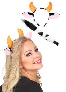 serre tete cornes de vache, Kit de Vache, Cornes et Queue