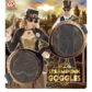 lunettes steampunk, accessoire steampunk, lunettes halloween, lunettes steampunk halloween, lunettes aviateur ancien, lunettes steampunk Lunettes Steampunk, Googles, Acier Vieilli