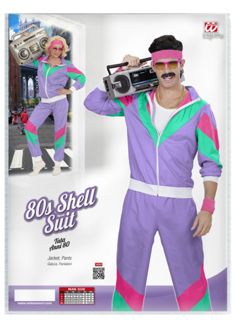 D guisement Ann es 80 Surv tement Violet Aux Feux de la F te