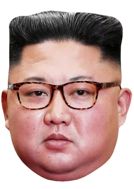 masque kim jon un, masque nord coréen, masque Kim Jun un, masque Corée du Nord, Masque de Kim Jong Un, Président Nord Coréen