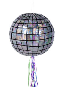 pinata boule disco, pinatas mexicaines, pinatas anniversaire