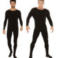 combinaison noire pour homme, justaucorps noir pour homme, déguisement combinaison noire, combinaison noire adulte, collant noir homme déguisement Combinaison Justaucorps Noir, pour Hommes