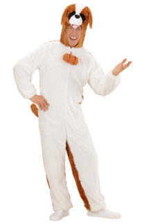 déguisement de chien pour adulte, déguisement de chien, déguisement combinaison de chien, déguisement de chien saint bernard, déguisement de chien pour homme