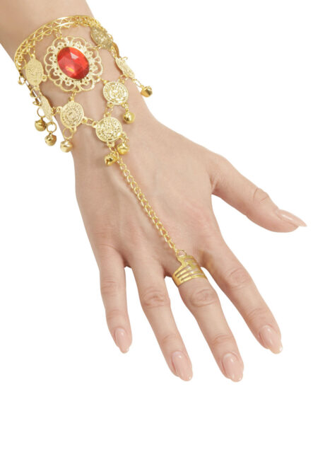bracelet oriental, bijoux oriental pièces, accessoire oriental, Bracelet Oriental Pierre et Bague
