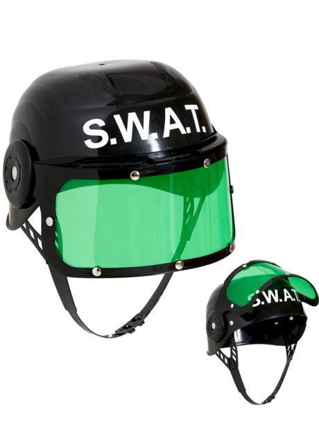 casque police swat, casque police, accessoire déguisement policier, accessoire police américaine, costume de swat, accessoire police swat, Casque de Police SWAT