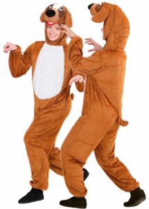 déguisement de chien adulte, costume de chien, déguisement chien, Déguisement de Chien Combinaison Peluche