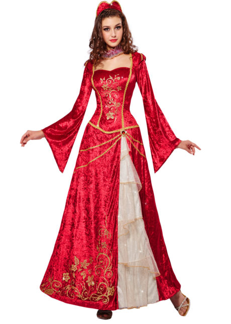Robe De Princesse Rouge Adulte