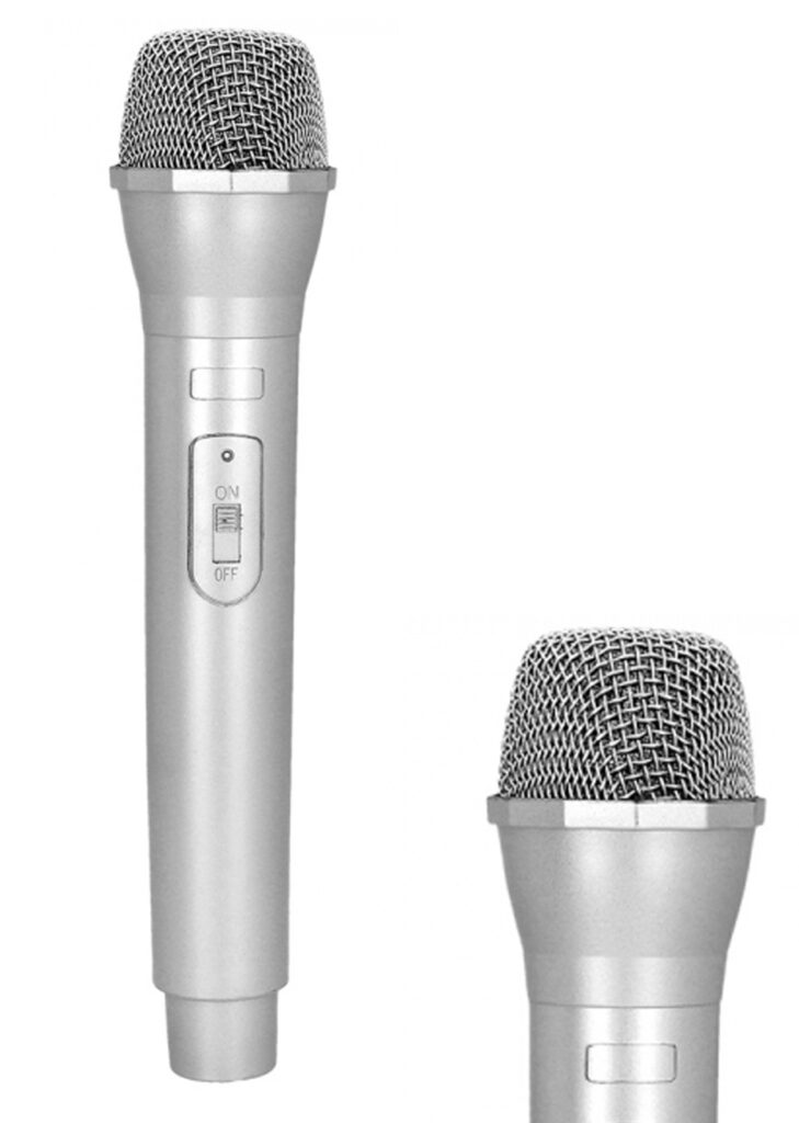 Microphone Factice Réaliste Pour Théâtre Et Cosplay - Alliage Aluminium/ABS - Réplique 1:1 Légère - 7