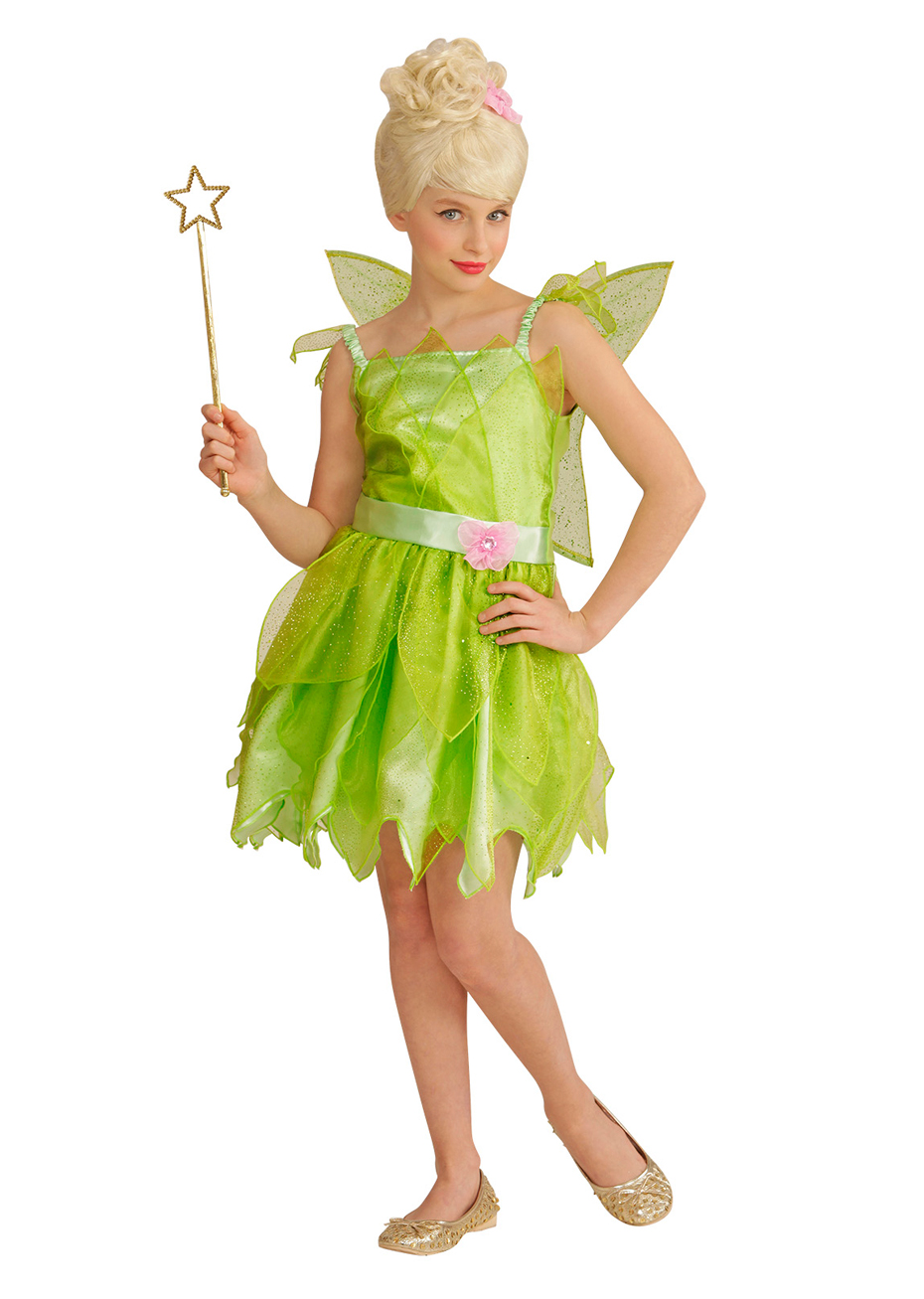 Costume fée verte REF/87411 (Déguisement fille 5/6 ans)