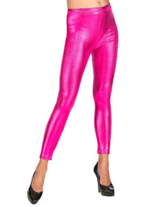 legging brillant rose, leggin à paillettes, pantalon disco, leggings disco, leggings rose, legging rose, déguisement disco, leggings rouge, legging déguisement, accessoire déguisement, accessoire disco, legging de déguisement, Legging Disco et Années 80, Métal Rose Fuchsia