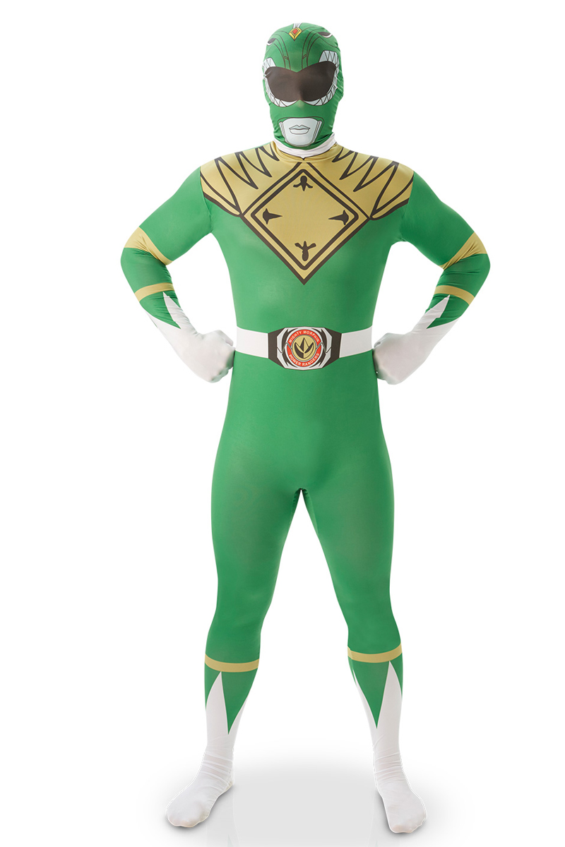 Déguisement Power Rangers, Vert Aux Feux de la Fête Paris