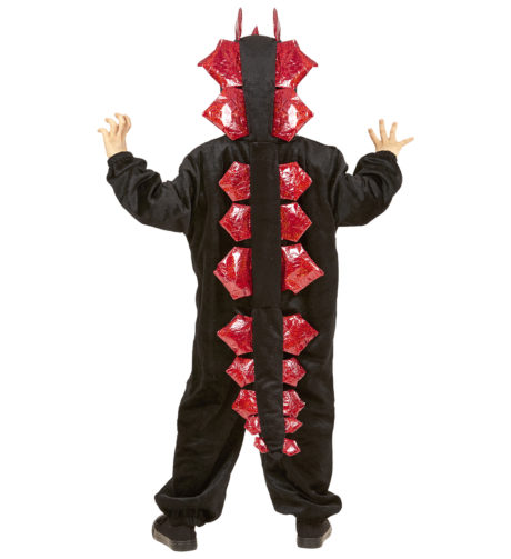 déguisement de dragon pour enfant, déguisement de dinosaure enfant, costume dragon garçon, déguisement de dragon, costume de dinosaure, déguisement mardi gras enfant, Déguisement de Dragon ou Dinosaure, Noir, Garçon