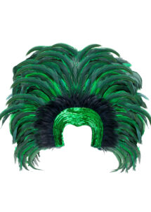 coiffe brésilienne, accessoire carnaval de rio, coiffe de carnaval, coiffure brésilienne, accessoire déguisement, déguisement brésilienne, coiffe brésilienne à plumes