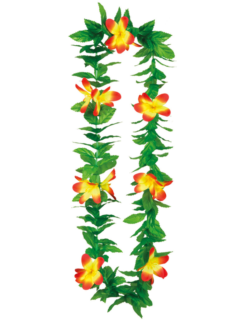 Collier Hawaïen Aux Couleurs Du Drapeau – Diamètre 45 Cm, Circonférence 100 Cm, Pour Fans De Football